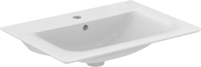 Ideal Standard Möbelwaschtisch Connect Air in Weiß mit 1 Hahnloch und Überlauf, B/T: 64 x 46 cm - Bild 1