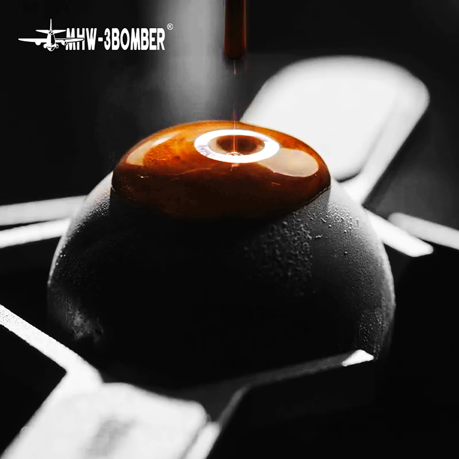 MHW-3BOMBER Espresso Chilling Ball Ständer aus Edelstahl in Silber - Bild 3