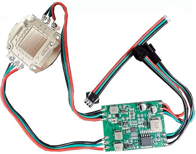 KINGGREEN RGBIC LED-Pixelmodul WS2811 30W Multicolour DC12V - Bild 1