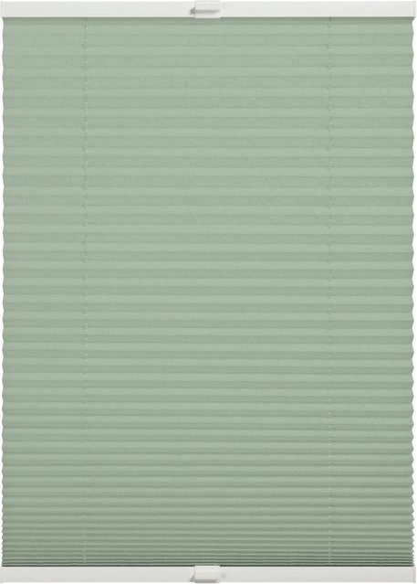 Schöner Wohnen Plissee Milla in Grün, semi-transparent, Breite: 70 cm, Höhe: 130 cm - Bild 1