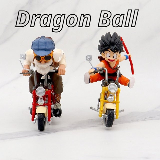 Bandai Dragon Ball Goku Meister-Schildkröte Motorrad, Actionfiguren - Bild 1
