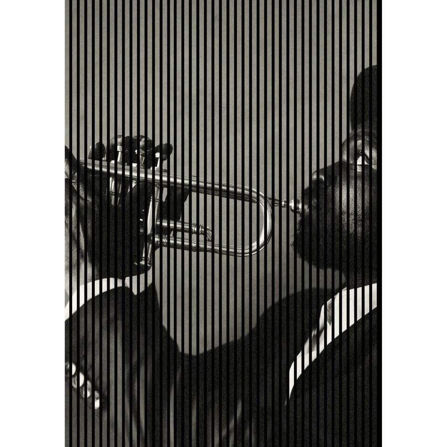 FN Acustico Akustikplatte Jazz 1 Bunt aus PET und MDF mit Klebefolie, H x B x T: 2.400 x 1.693 x 19 mm - Bild 2