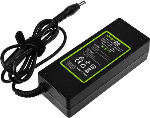 Green Cell GC-AD26AP Notebook-Netzteil 75W 19V 3.95A in Schwarz mit Barrel-Stecker - Bild 1