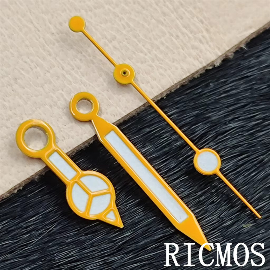 RICMOS Uhrzeiger, Messing, Gelb, Grün, Unisex - Bild 1