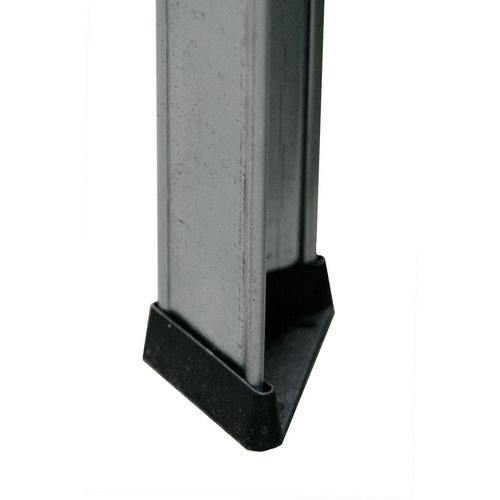 SCHULTE REGALWELT Stecksystem-Grundregal aus Metall, verzinkt, silberfarben, 4 Fachböden, H x B x T: 180 x 100 x 45 cm - Bild 2