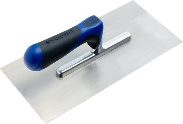 LUX-TOOLS Glättekelle Comfort in Silber mit Kunststoffelementen - Bild 1