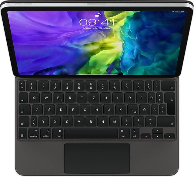 Apple Magic Keyboard für iPad Air 11 Zoll, Schwarz, Deutsch (QWERTZ) - Bild 1