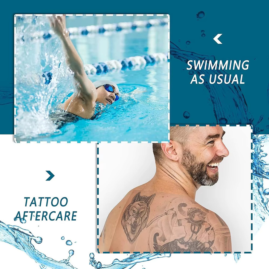 PEPAX Tattoo-Film PU-Tape, wasserdichter Schutzverband, atmungsaktiv - Bild 2