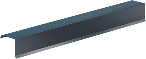 Sarei Ortgangblech aus Aluminium in Anthrazit Schwarz, Breite: 22,5 cm, Länge: 200 cm - Bild 1