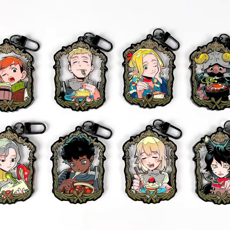 Bandai Delicious in Dungeon Porträt-Schlüsselanhänger, Acryl, Bunt / Mehrfarbig - Bild 3