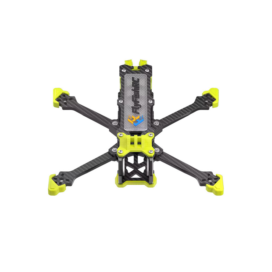 FlyFishRC Volador VX3.5 Freestyle Frame Kit für DJI O3 Air Unit in Schwarz und Gelb - Bild 2