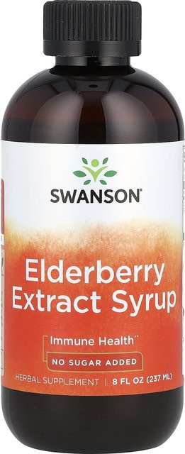 Swanson, Holunderbeerenextrakt-Sirup, 0,237 l - Bild 1