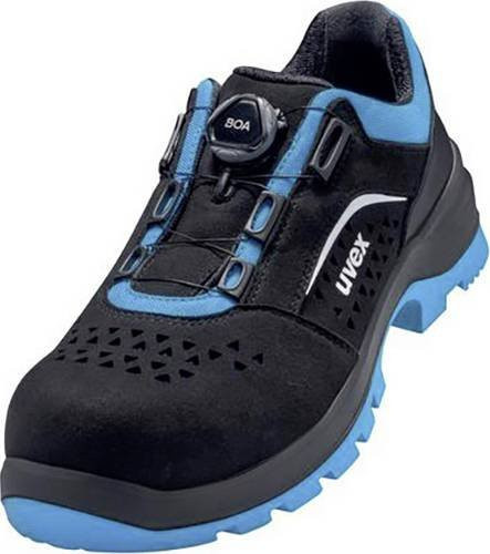 Uvex Sicherheitshalbschuh S1P uvex 2 xenova mit BOA Fit System, Farbe: Schwarz/Blau/Rot/Grün, Größe: 48 - Bild 1