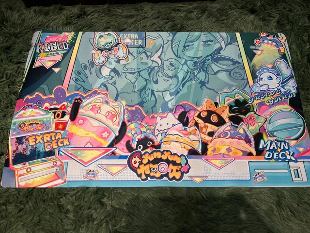 Yu-Gi-Oh! LiveTwin & Yummy Spielmatte, Gummikartenmatte, Bunt / Mehrfarbig - Bild 1