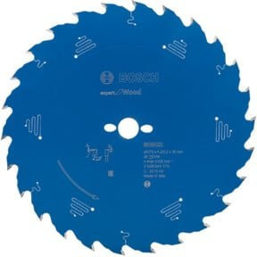 Bosch Kreissägeblatt Expert for Wood Carbide Tipped Blau Durchmesser: 370 mm, Bohrung: 30 mm, Dicke: 4,2 mm - Bild 1