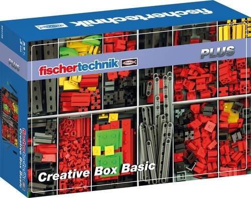 Fischertechnik Creative Box Basic Konstruktionsspielzeug für Mechanik und Experimente, Mehrfarbig - Bild 1