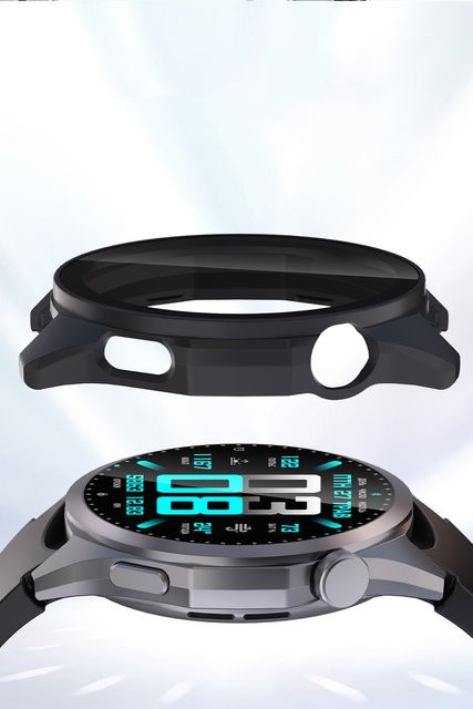 Huawei Uhrenzubehör, Hülle und Displayschutz für Huawei Watch GT 6, 46 mm, Transparent - Bild 1