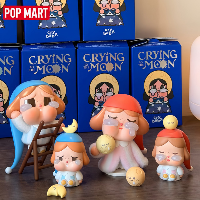 POP MART Crybaby Crying To The Moon, Puppe Figur, Bunt / Mehrfarbig - Bild 1