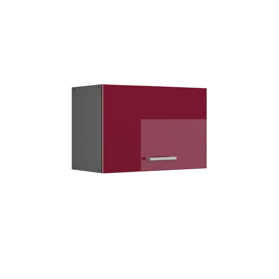 Vicco R-Line Küchen-Hängeschrank in Bordeaux und Anthrazit Hochglanz, Breite: 60 cm, Höhe: 40 cm, Tiefe: 31 cm - Bild 3