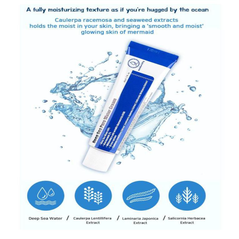Purito Deep Sea Pure Water Cream, Creme für trockene und empfindliche Haut - Bild 3