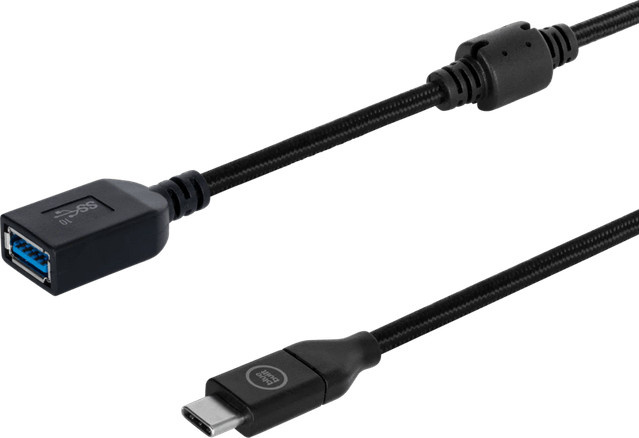 BlueBuilt USB-C auf USB-A Adapter in Schwarz - Bild 1
