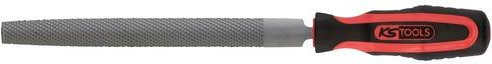 KS Tools Halbrund-Feile Form E aus Stahl in Grau, Hieb 2 - Bild 1