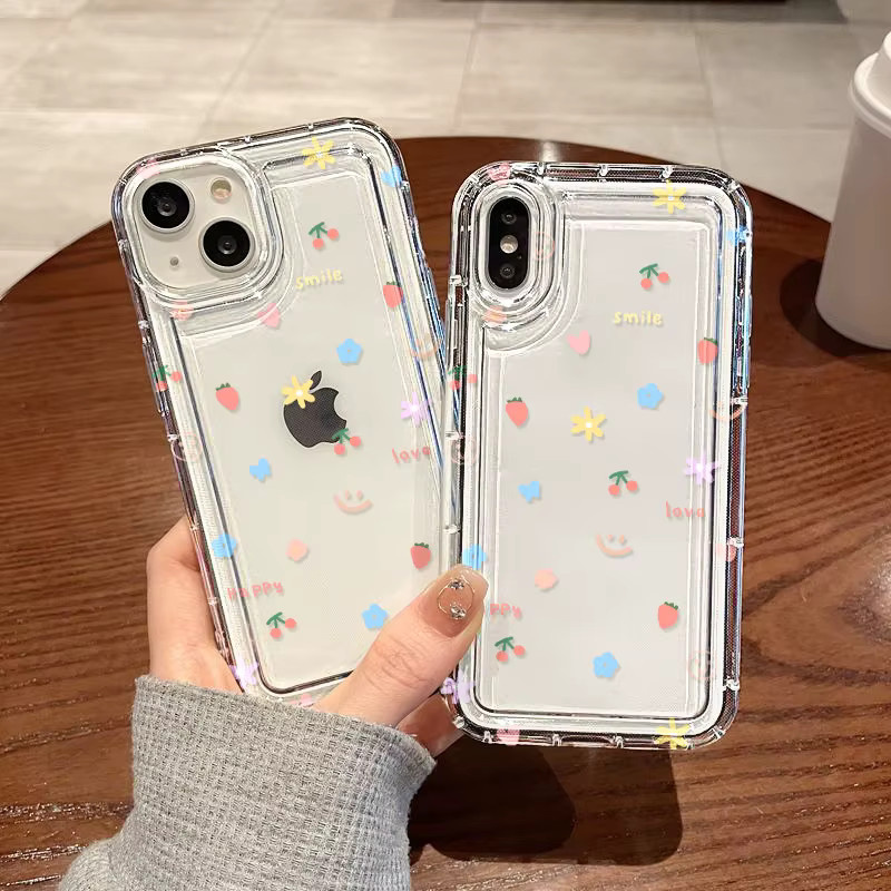Transparente Silikon Handyhülle von AKABEILA für iPhone Modelle - Bild 2