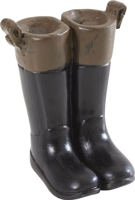 HobbyFun Miniatur Reiter-Stiefel in Braun aus Polyresin für Tabletop - Bild 1