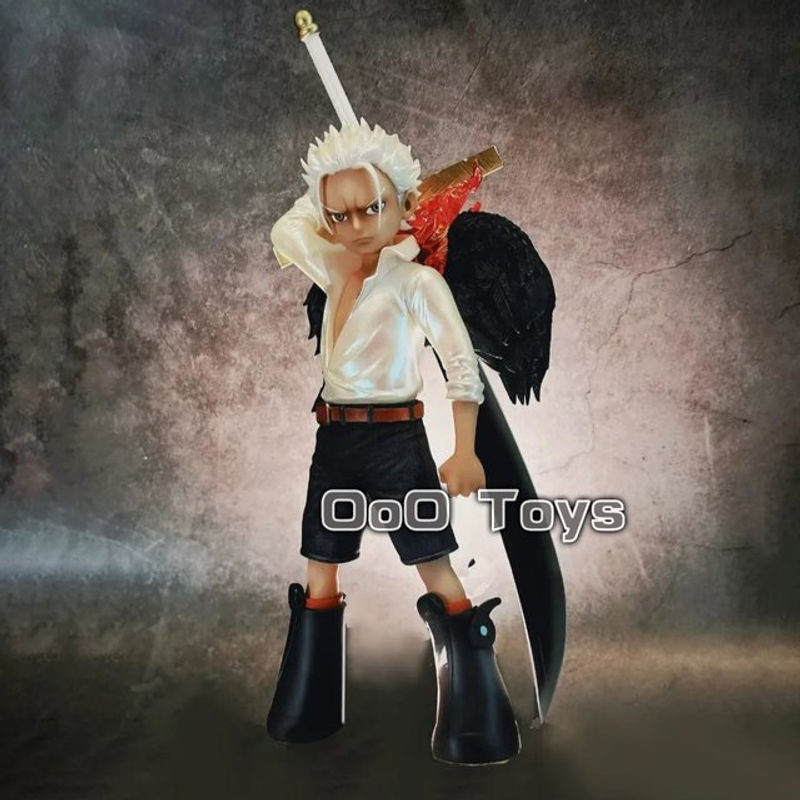 Bandai One Piece Anime Figur Seraphim Dracule Mihawk Action Figure aus Kunststoff, mehrfarbig, Höhe: 16 cm - Bild 1