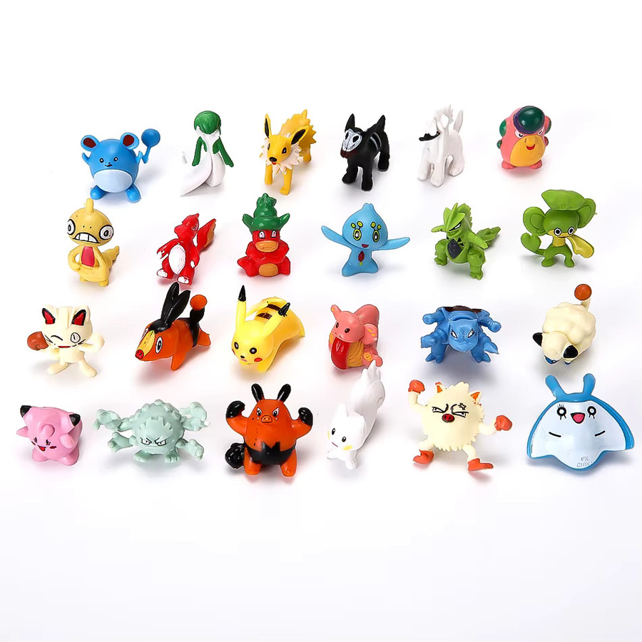 TAKARA TOMY Pokémon Mini Pikachu Figuren, 144-teiliges Set - Bild 2