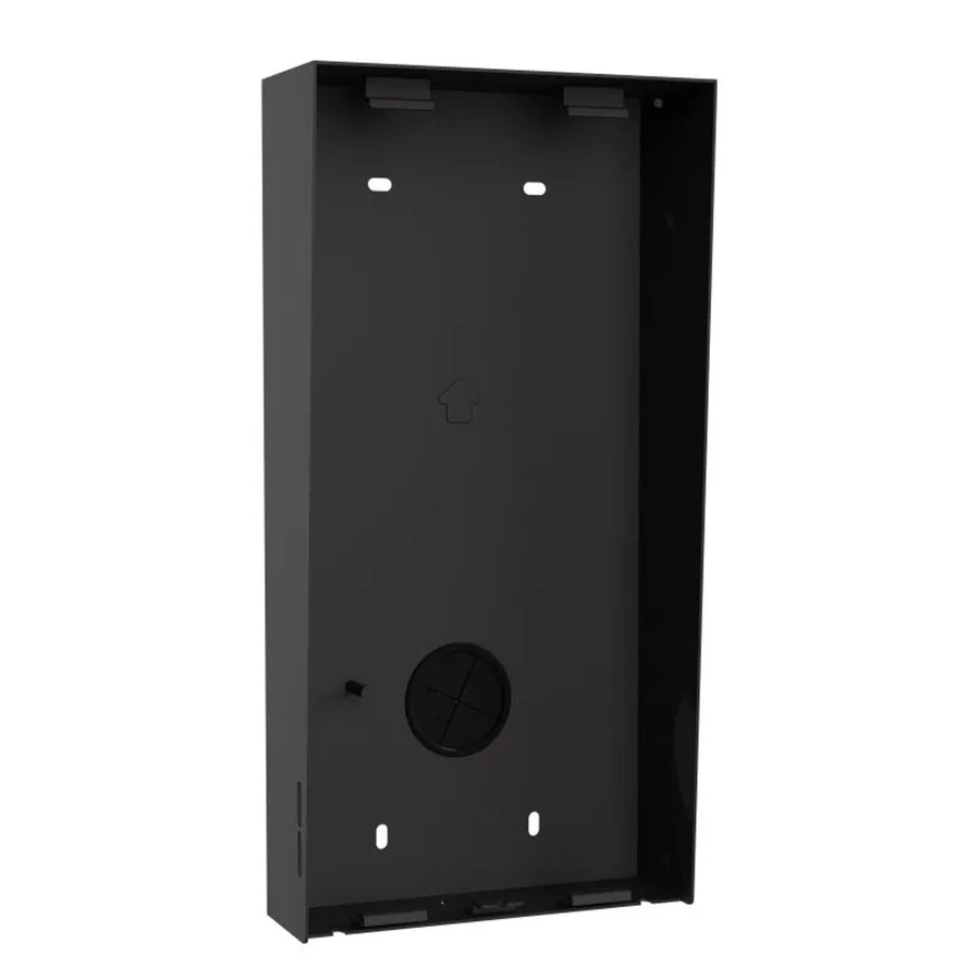 Balter EVO-HD TOUCH Aufputz Montage Box für Video Türsprechanlagen in Schwarz und Silber aus Aluminium - Bild 2