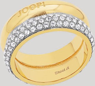 Joop! Ring mit Zirkonia, Gold, Unisex - Bild 1