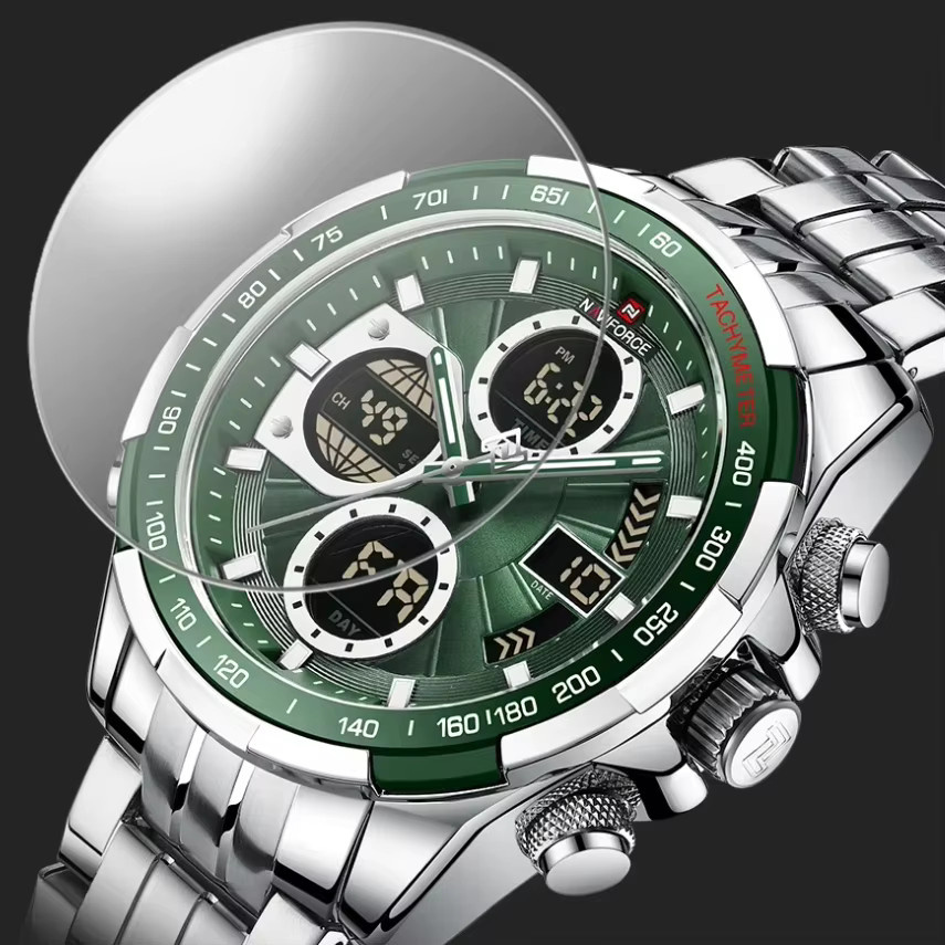 NAVIFORCE Armbanduhr Edelstahl, Quarz, Silber, Herren - Bild 5