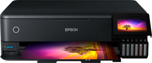 Epson EcoTank ET-8550 Inkjet-Drucker mit Wi-Fi in Schwarz - Bild 1