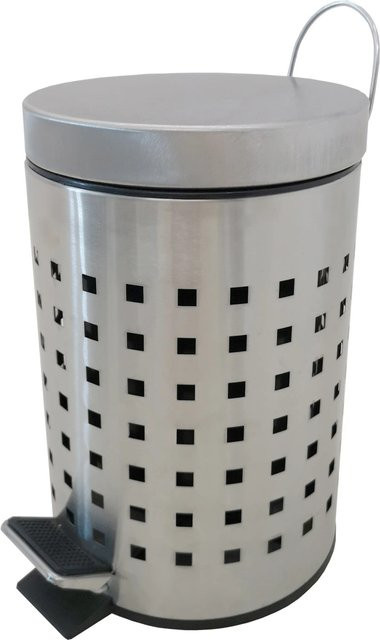 MSV Treteimer aus Edelstahl in Silber Matt - Bild 1