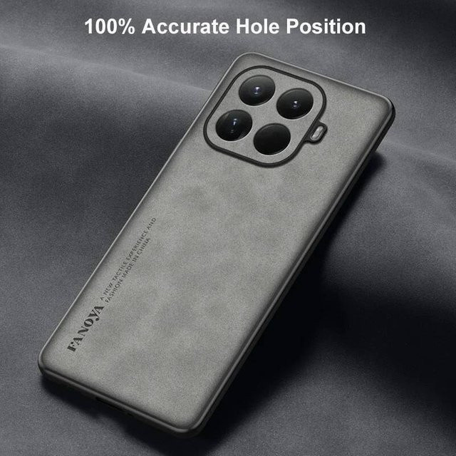 Luxuriöse PU-Leder Handyhülle für Xiaomi Mi 17T Pro / 15T Pro / Mi15T 5G in Braun, Stoßfester Silikon Schutzhülle - Bild 1