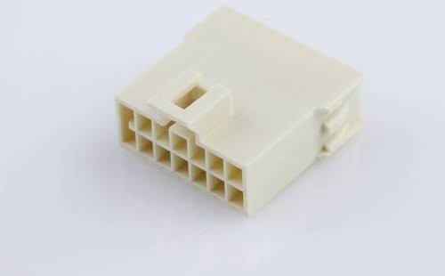 Molex Stiftgehäuse-Kabel in Weiß aus Kunststoff (2014442114) - Bild 1