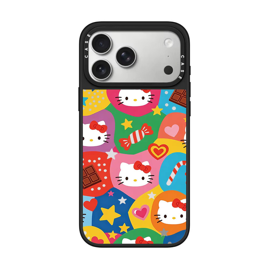 Sanrio Cartoon KT Magnetische Kabellose Ladehülle für iPhone 17 16 15 14 13 12 Pro Max, Stoßfeste Schutzhülle, Multicolour - Bild 3