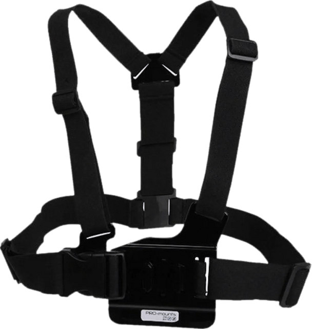 PRO-mounts Chest Harness Mount für GoPro in Schwarz - Bild 1