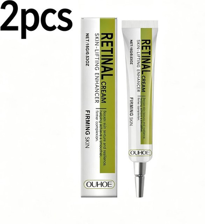 OUHOE Anti-Aging Retinol-Creme, 2x 15g, für trockene empfindliche Haut