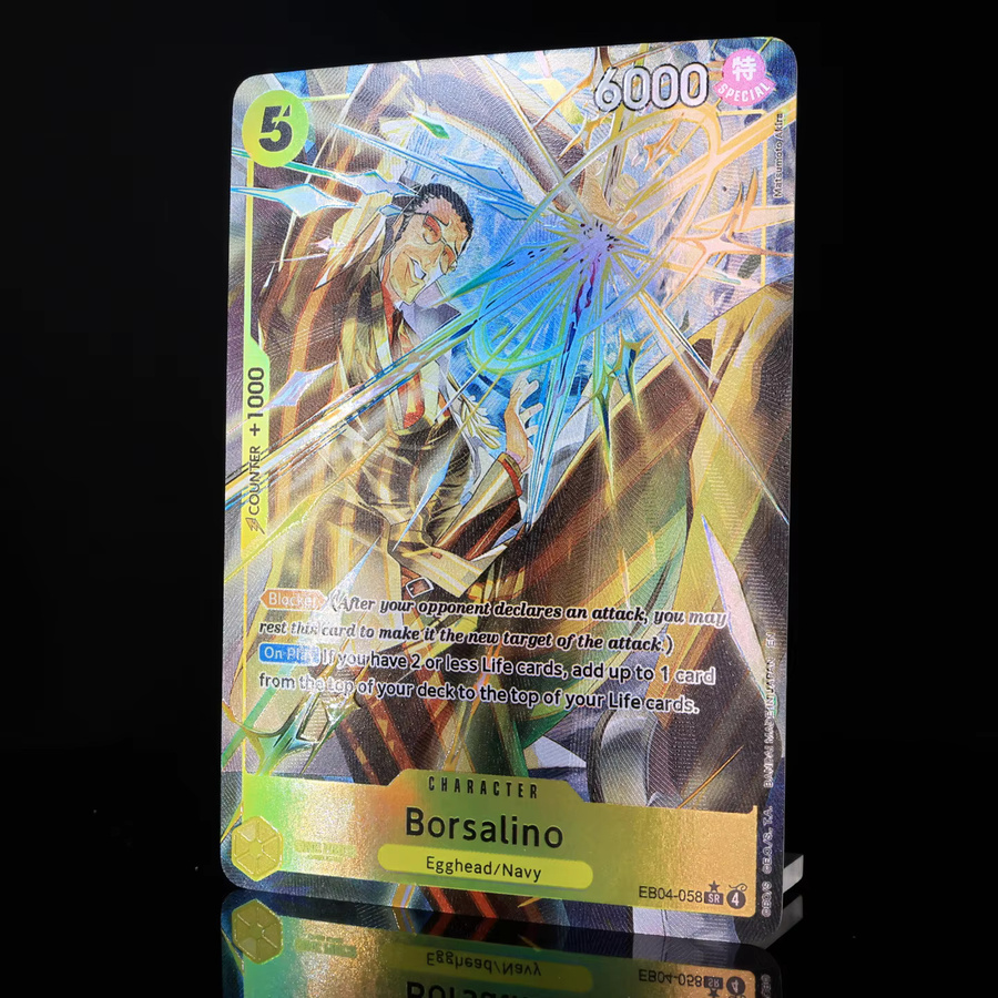 Bandai One Piece TCG Borsalino SR Spielset, Gelb, Englisch - Bild 2