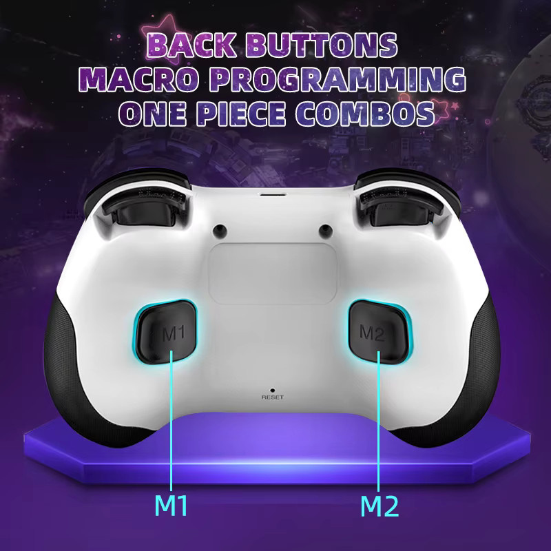 VILCORN Wireless Mini Dual Hall Gamepad Black – Bluetooth Game Controller für PC, Steam Deck, ROG Ally und Nintendo Switch OLED - Bild 2