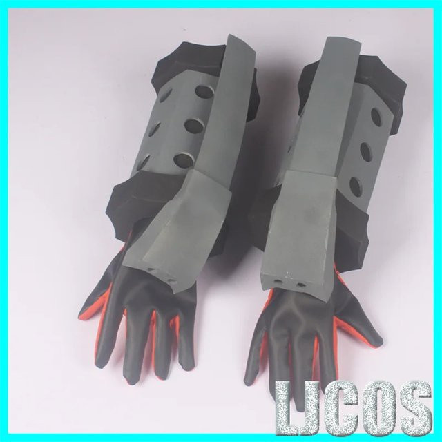 My Hero Academia Bakugou Katsuki Rüstung Handschuhe, Cosplay Kostüm Zubehör - Bild 1