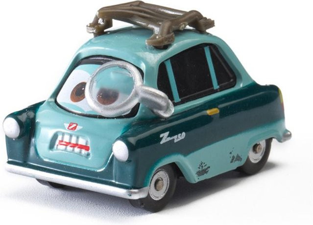 Disney Pixar Cars, Lightning McQueen Jackson Storm Smokey, Diecast Metall Auto Modell, 1:55, ab 7 Jahren - Bild 1
