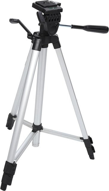 Ausziehbarer Kamerahalter OutsideWorld Stativ für Reisekamera in White und Silver - Bild 1