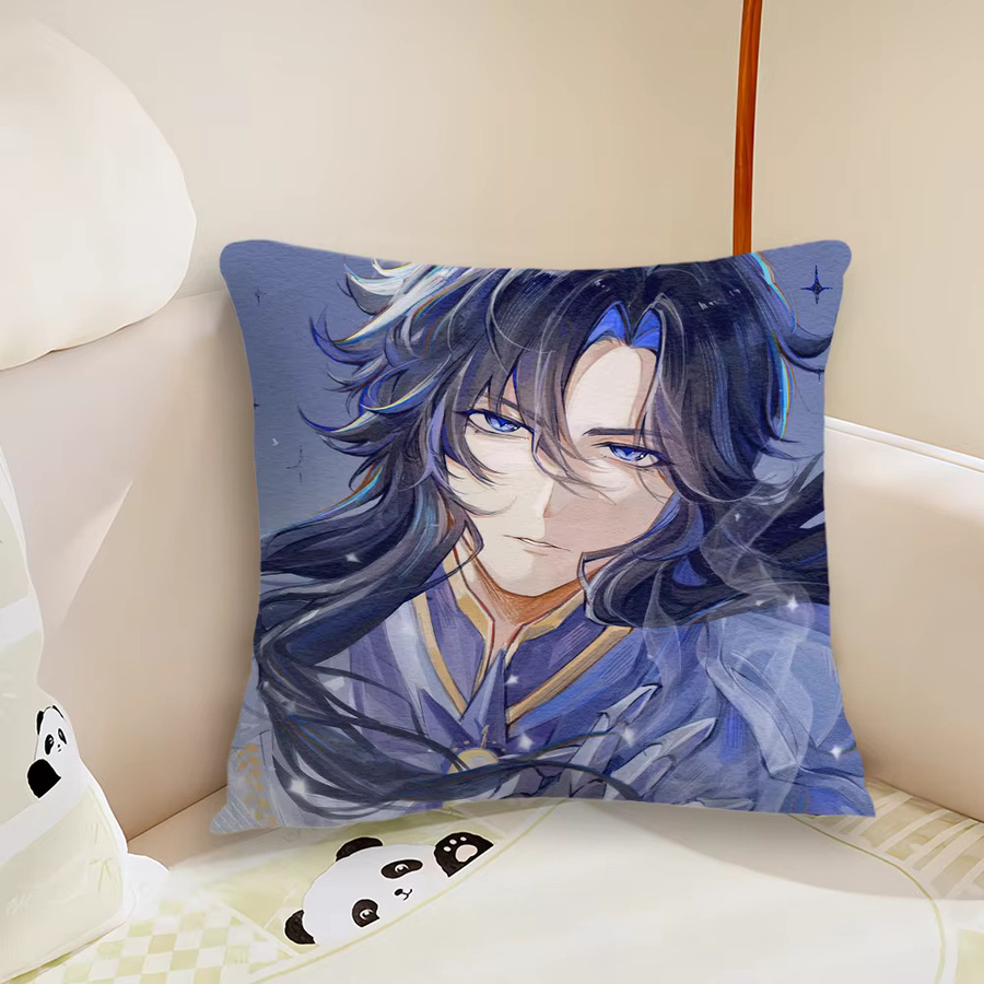 Genshin Impact Capitano Thrain Kissenbezug für dein Wohnzimmer oder Schlafzimmer, 30 x 30 cm - Bild 2