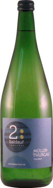 Baldauf Ramsthal Müller Thurgau Weißwein, Franken, trocken, 2024, 1 l - Bild 1