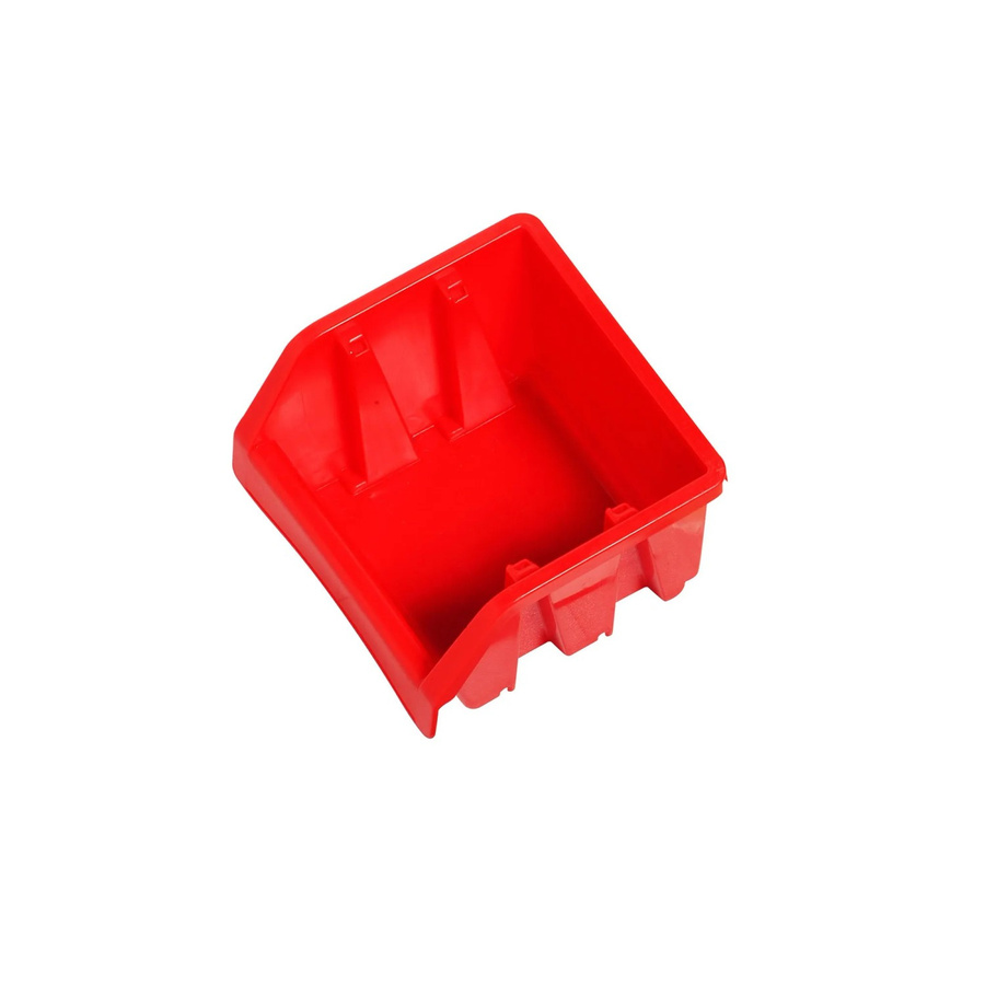 LUX-TOOLS Lagersichtbox Rot aus Kunststoff, Wandmontage, B/H/T: 115,0 x 110,0 x 1,0 cm - Bild 2
