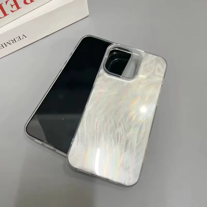 EUCAGR Luxus Handyhülle mit Laser Silber Gradienten für OPPO A6 Pro 5G, OPPO A6 Pro 4G und OPPO F31 5G - Bild 3