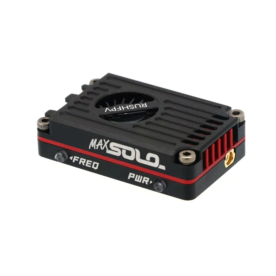 RUSHFPV MAX SOLO X-Band 4.9G 7-36V VTX 8CH Video-Sender in Schwarz für RC FPV Drohnen und Flugzeuge - Bild 3